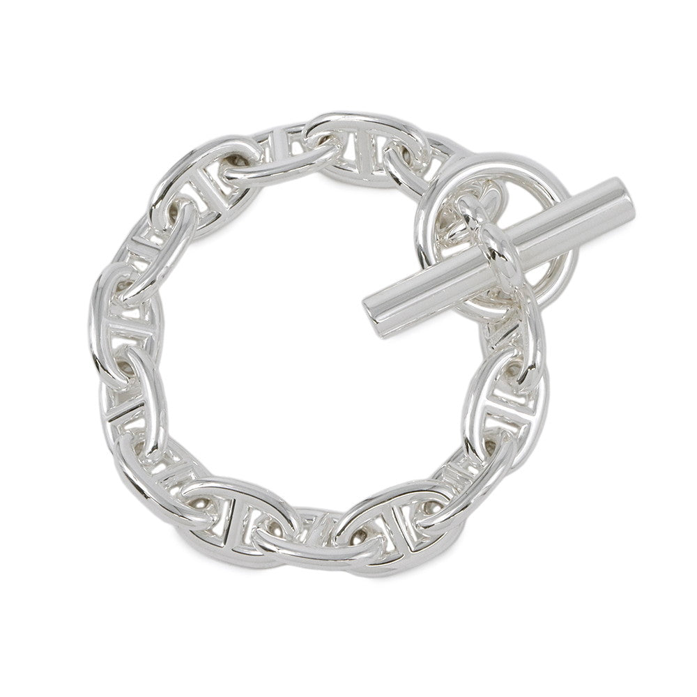 HERMES Chaine d'Ancre Bracelet 14 frames Size MM SV925