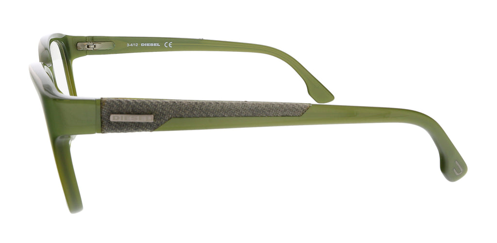 Diesel Shiny Dark Green Square DL5032 Eyeglasses