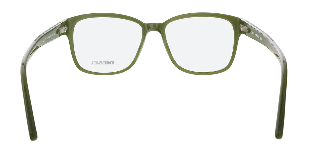 Diesel Shiny Dark Green Square DL5032 Eyeglasses
