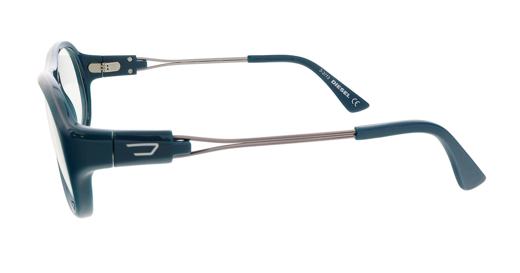 Diesel Shiny Turquoise Pilot DL5061 Eyeglasses