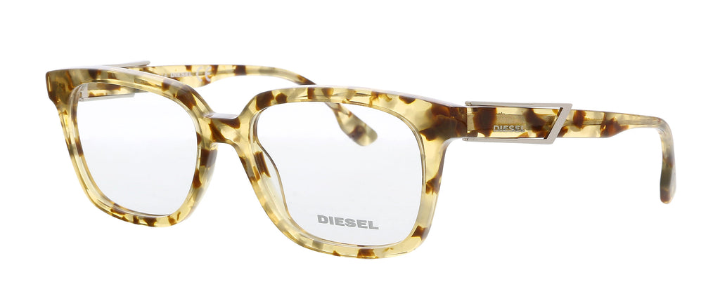 Diesel Blonde Havana Square DL5111 Eyeglasses