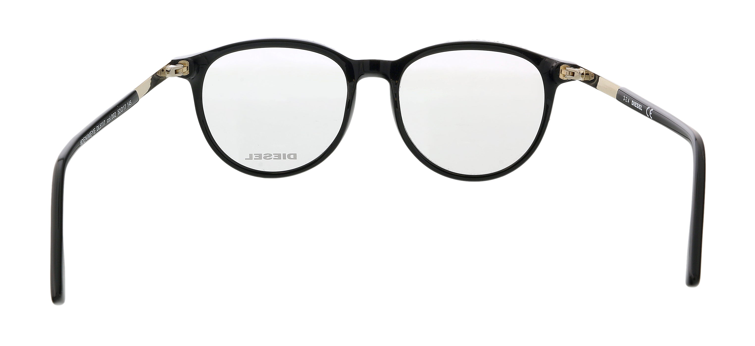 Diesel Denim/Black Round DL5117 Eyeglasses