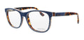 Diesel Denim/Blonde Havana Square DL5124 Eyeglasses