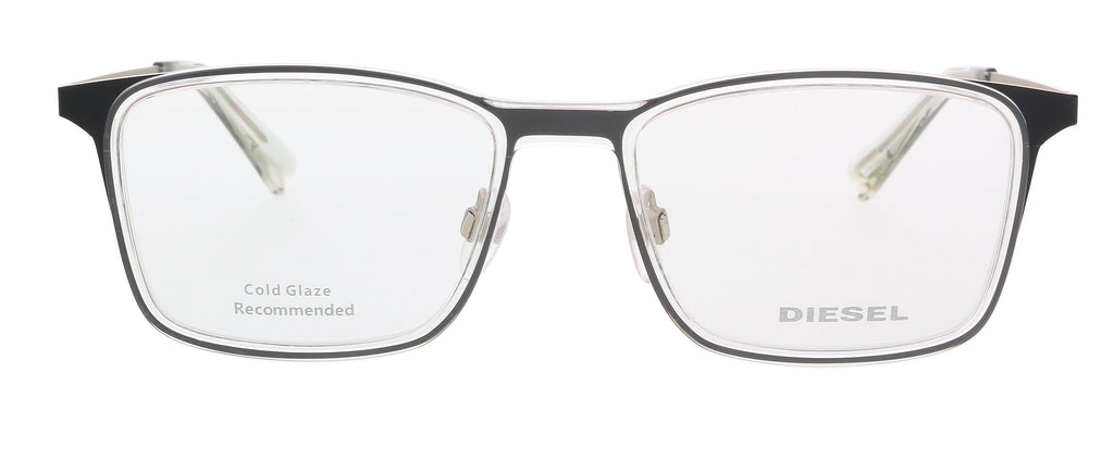 Diesel Black Rectangular DL5299 Eyeglasses