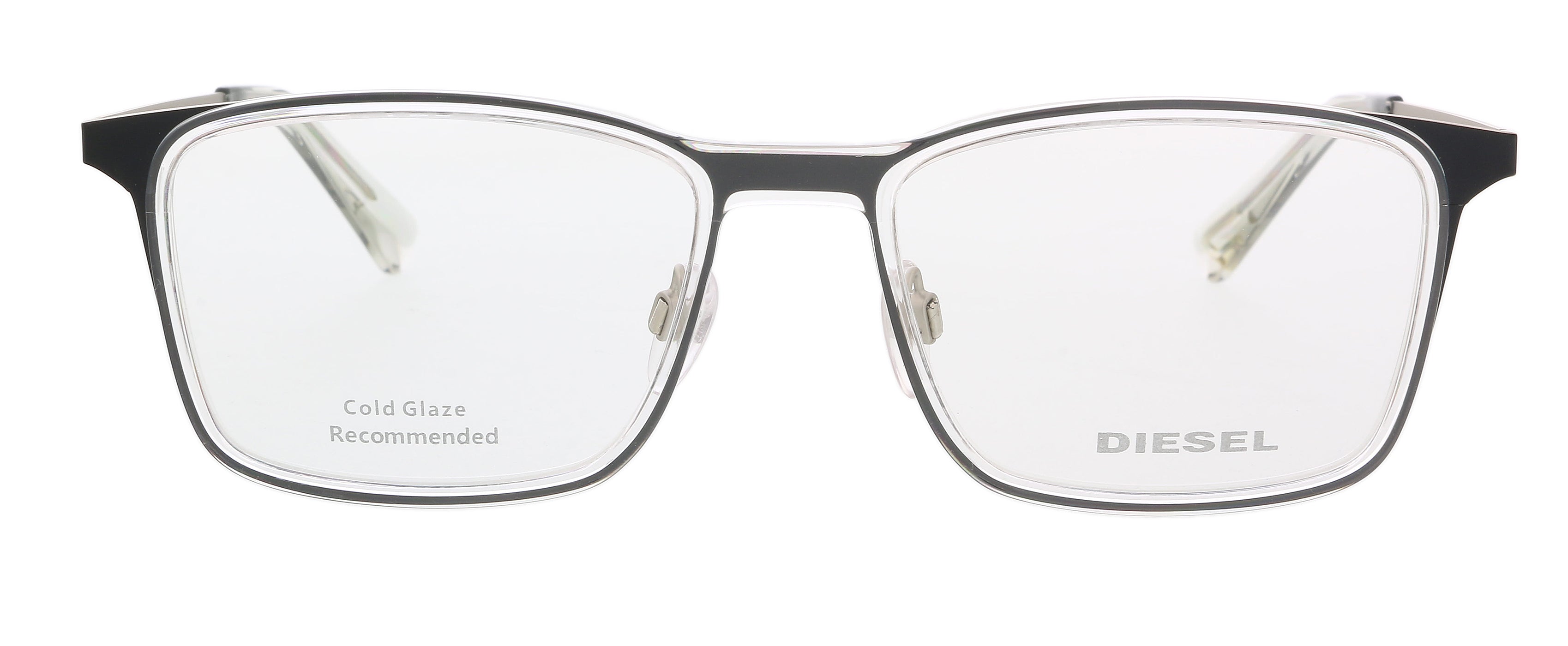 Diesel Black Rectangular DL5299 Eyeglasses