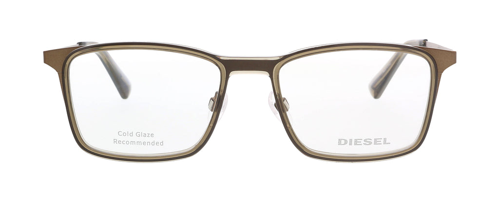 Diesel Bronze Rectangular DL5299 Eyeglasses