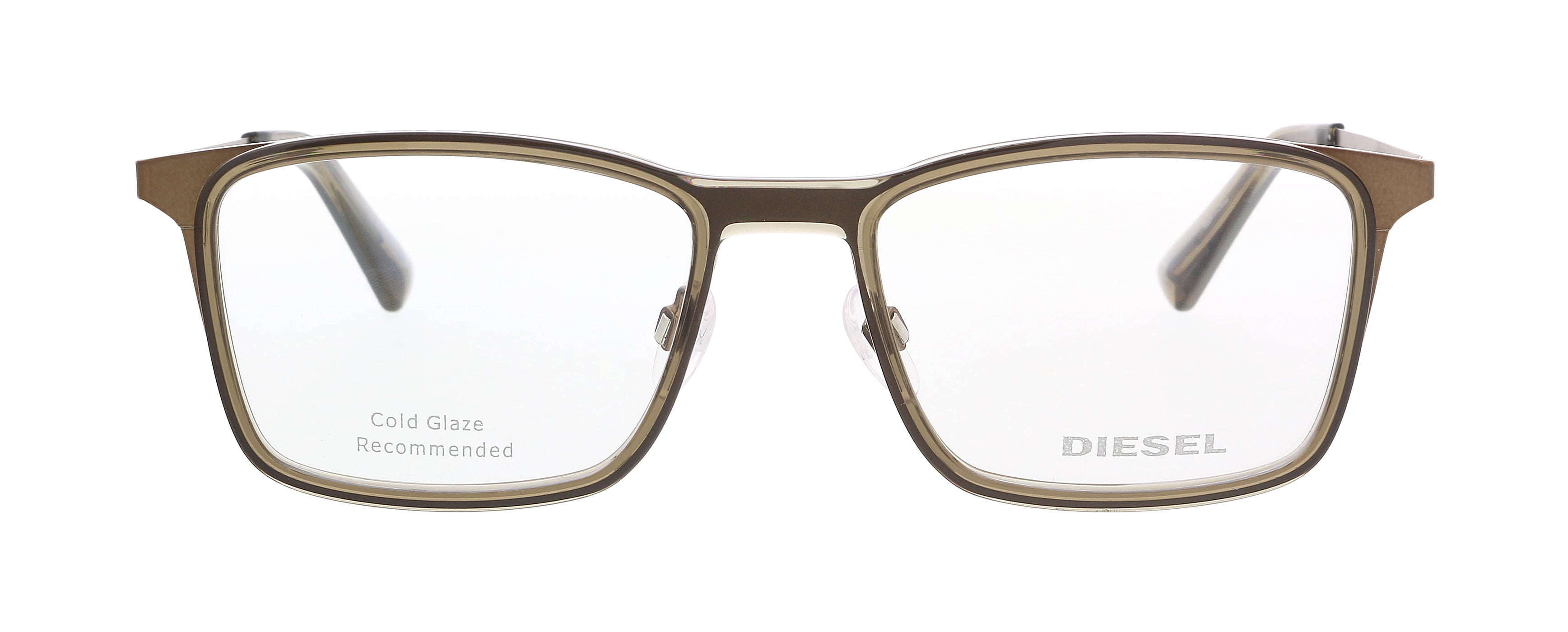 Diesel Bronze Rectangular DL5299 Eyeglasses