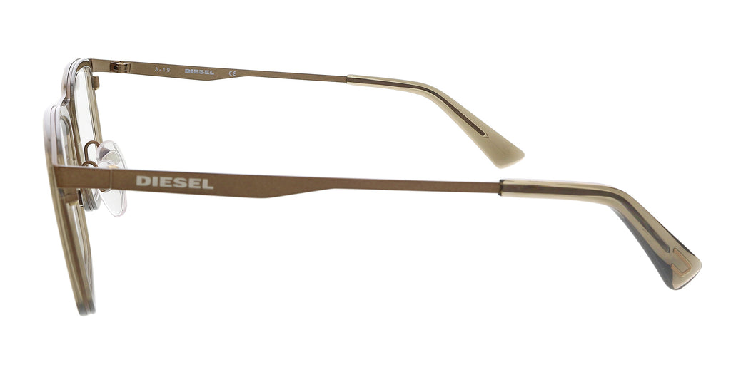 Diesel Bronze Rectangular DL5299 Eyeglasses