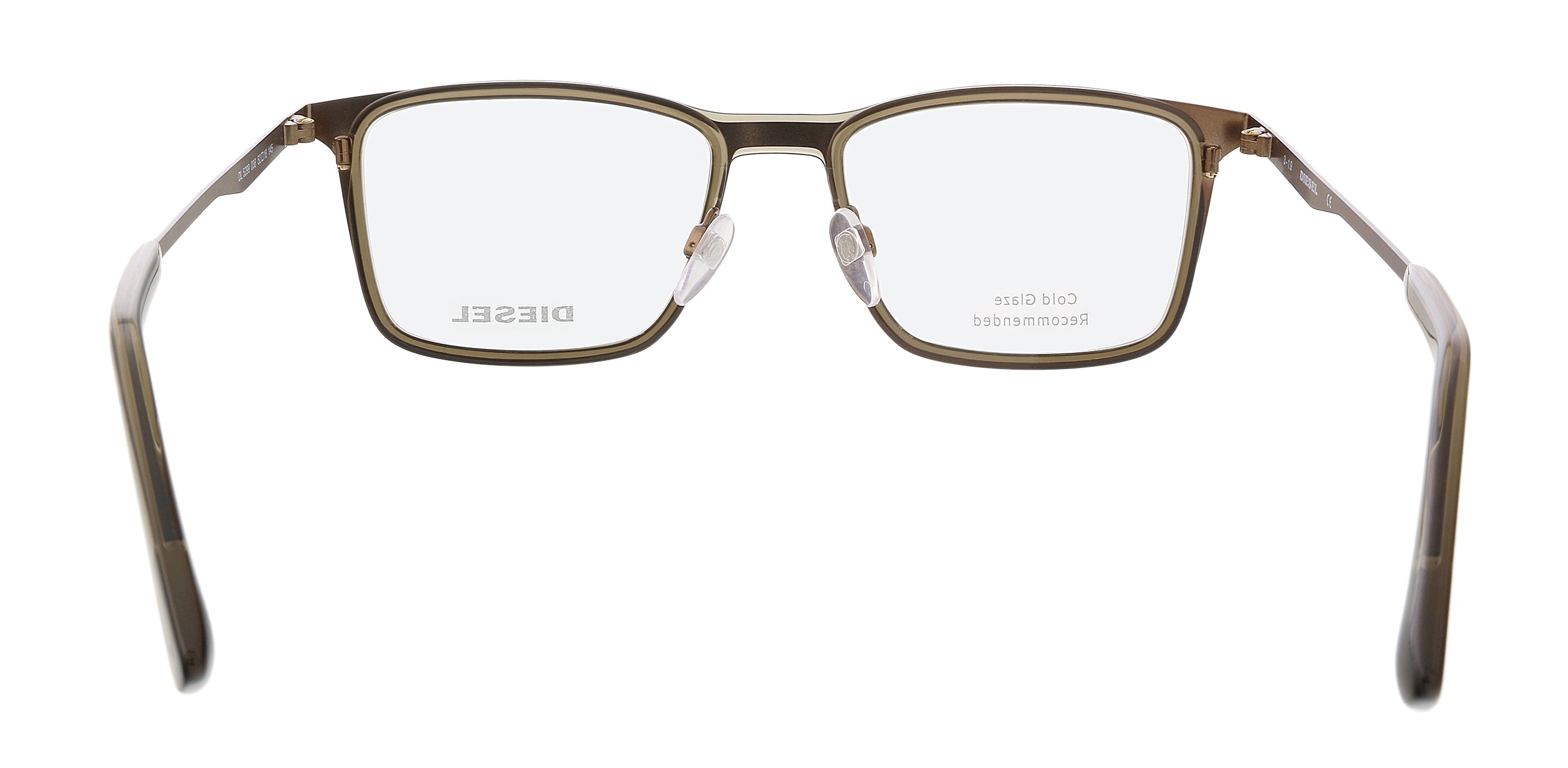 Diesel Bronze Rectangular DL5299 Eyeglasses