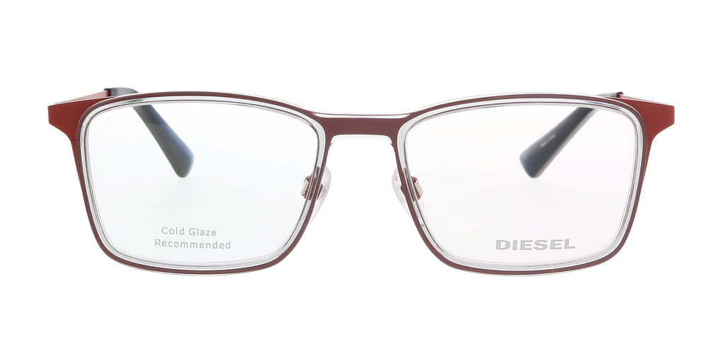 Diesel Red Rectangular DL5299 Eyeglasses