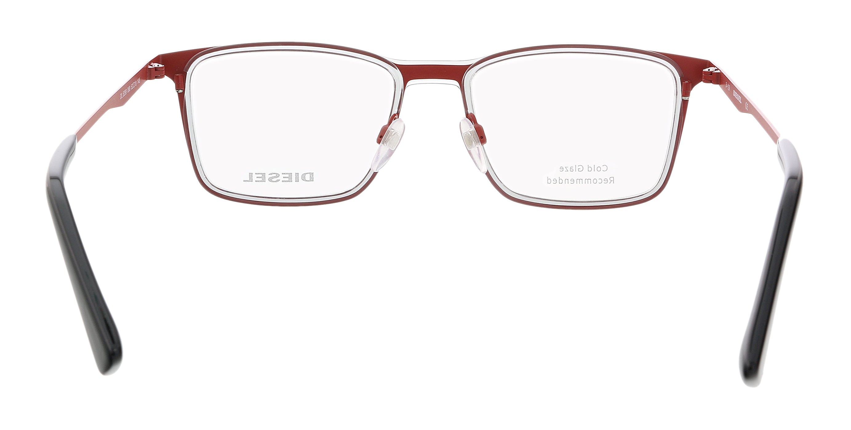 Diesel Red Rectangular DL5299 Eyeglasses