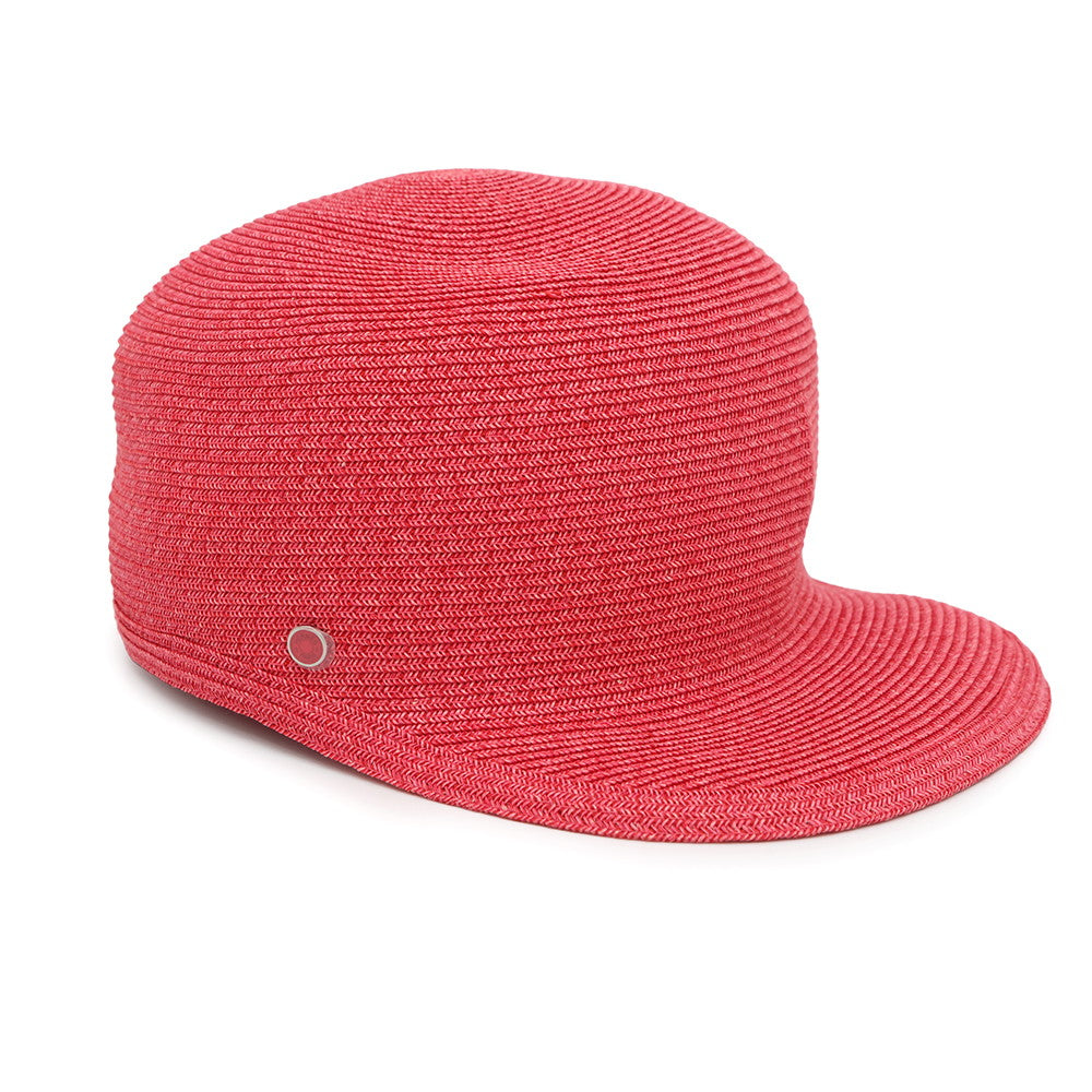 HERMES Emma Cap Size 57 Pink Paper 81% Polyester 19%