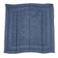 HERMES SELLIER Sellier Navy Cashmere 85% Silk15%