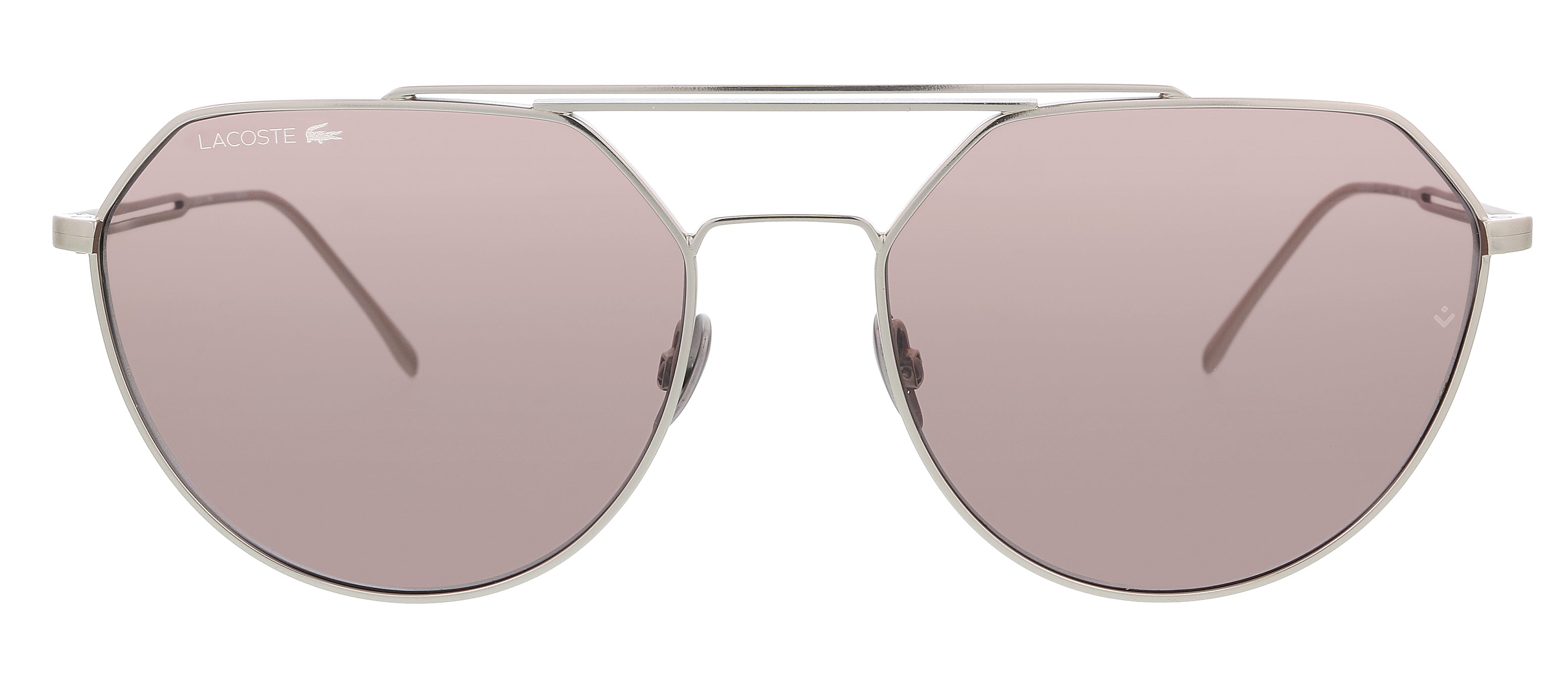 Lacoste Matte Gunmetal Round L220SPC 41568 Sunglasses