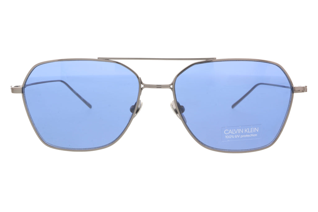 Calvin Klein Dark Gunmetal Square CK18112S 39174 Sunglasses