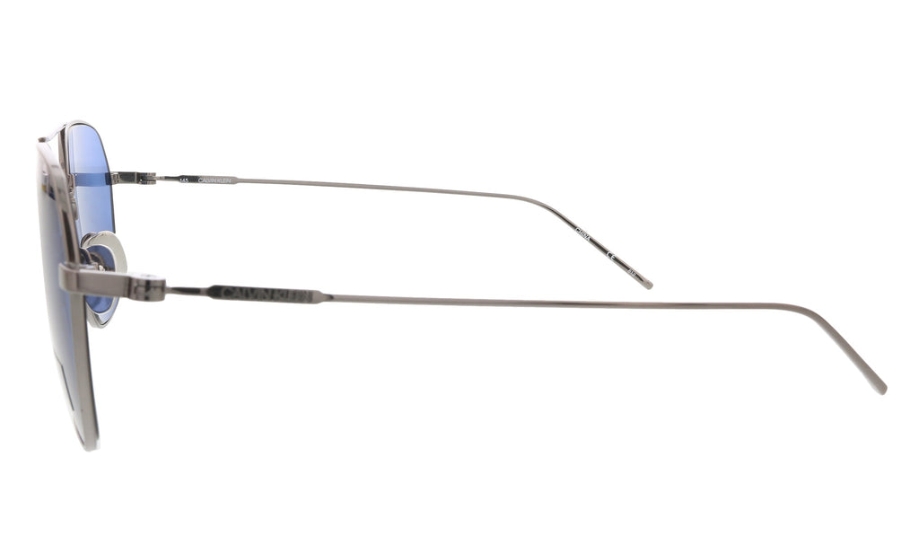 Calvin Klein Dark Gunmetal Square CK18112S 39174 Sunglasses