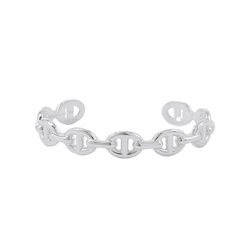 HERMES ★Chaine d'Ancre Bangle Size SH SV925