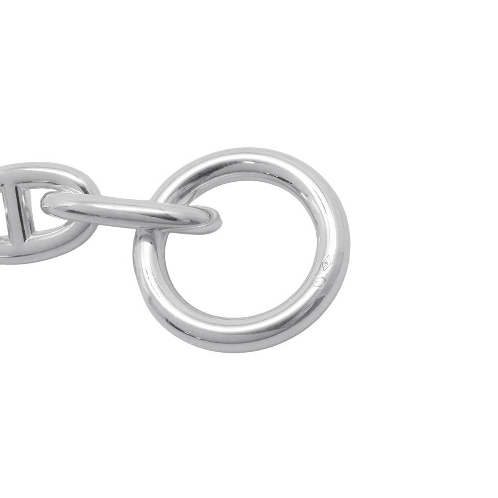 HERMES Chaine d'Ancre Bracelet 11 frames Size GM SV925
