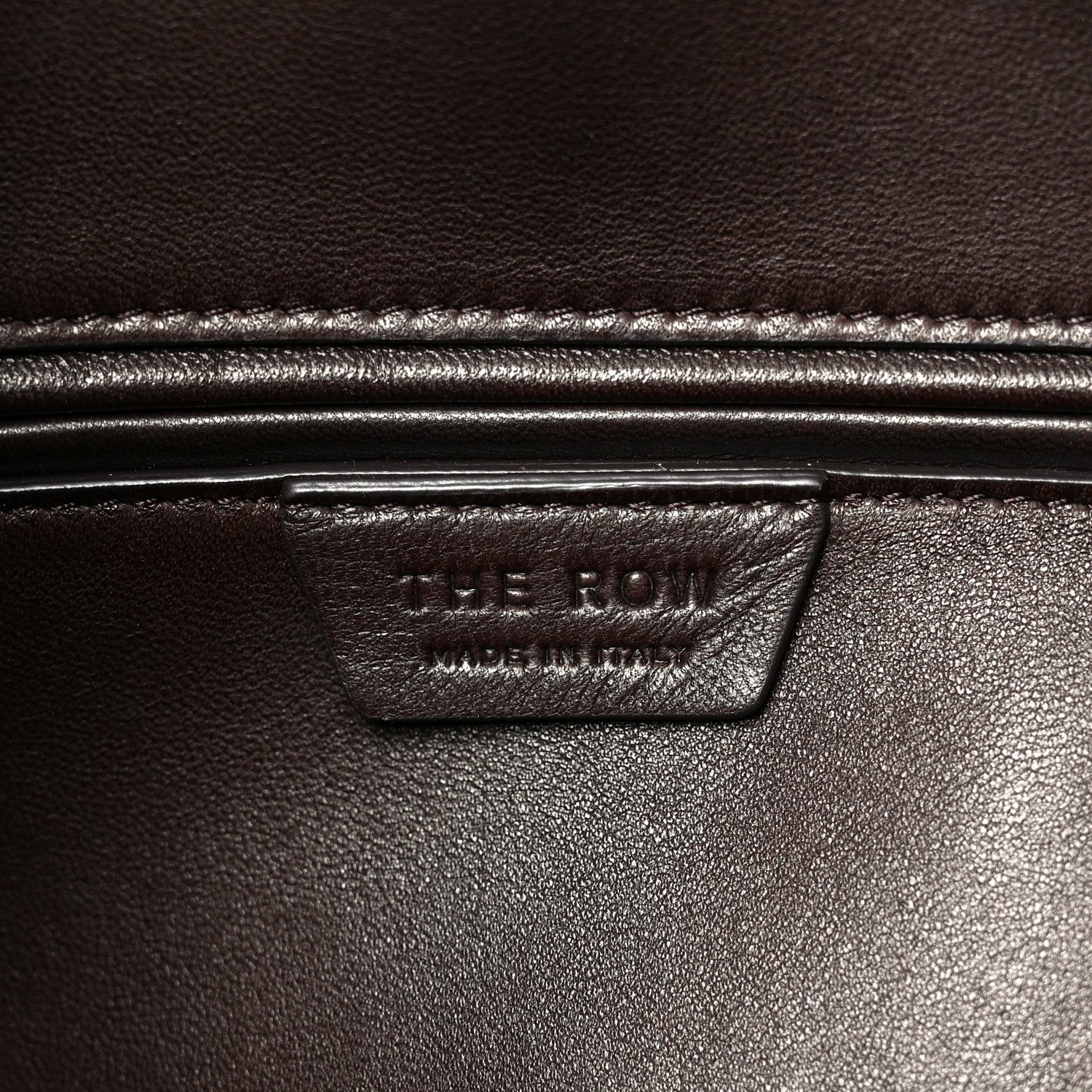 Matte Grained Calfskin India 15.75 Wood Brown