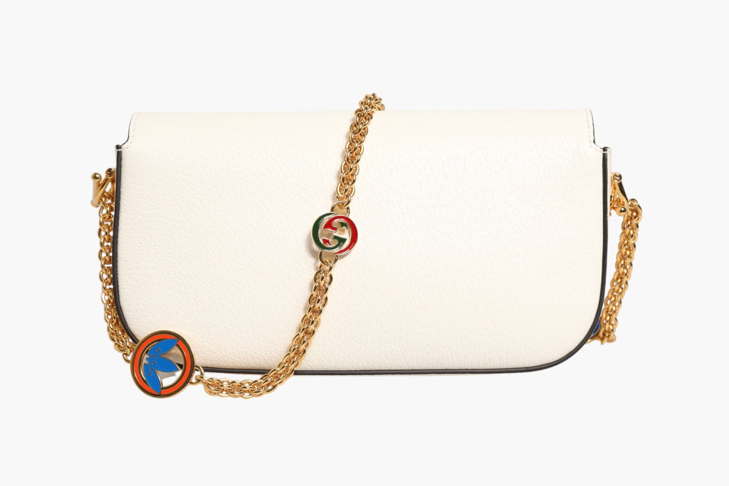 Gucci Gucci x Adidas Horsebit 1955  White Black Calfskin Leather Shoulder Women's Bag ( )