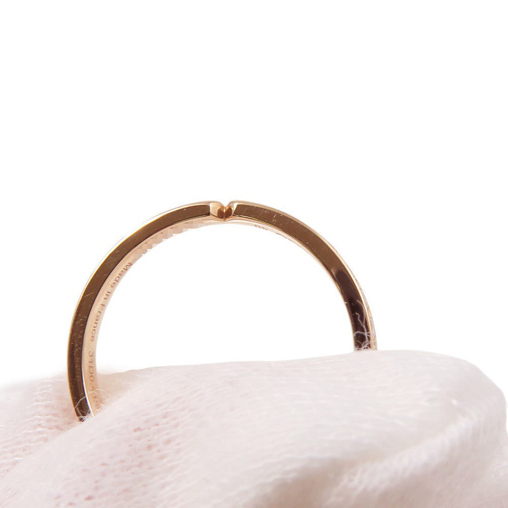 HERMES Ever Kelly PM wedding ring Size 48/#8H119669B 00048 18K Pink Gold