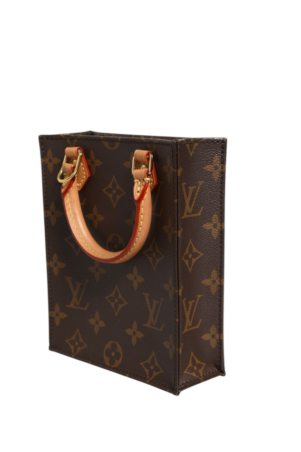 Louis Vuitton Monogram Canvas Petit Sac Plat Women's Bag ( )
