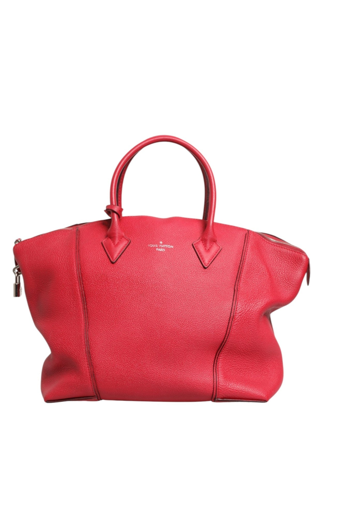 Louis Vuitton Griotte Taurillon Leather Soft Lockit MM Crossbody Women's Bag ( )