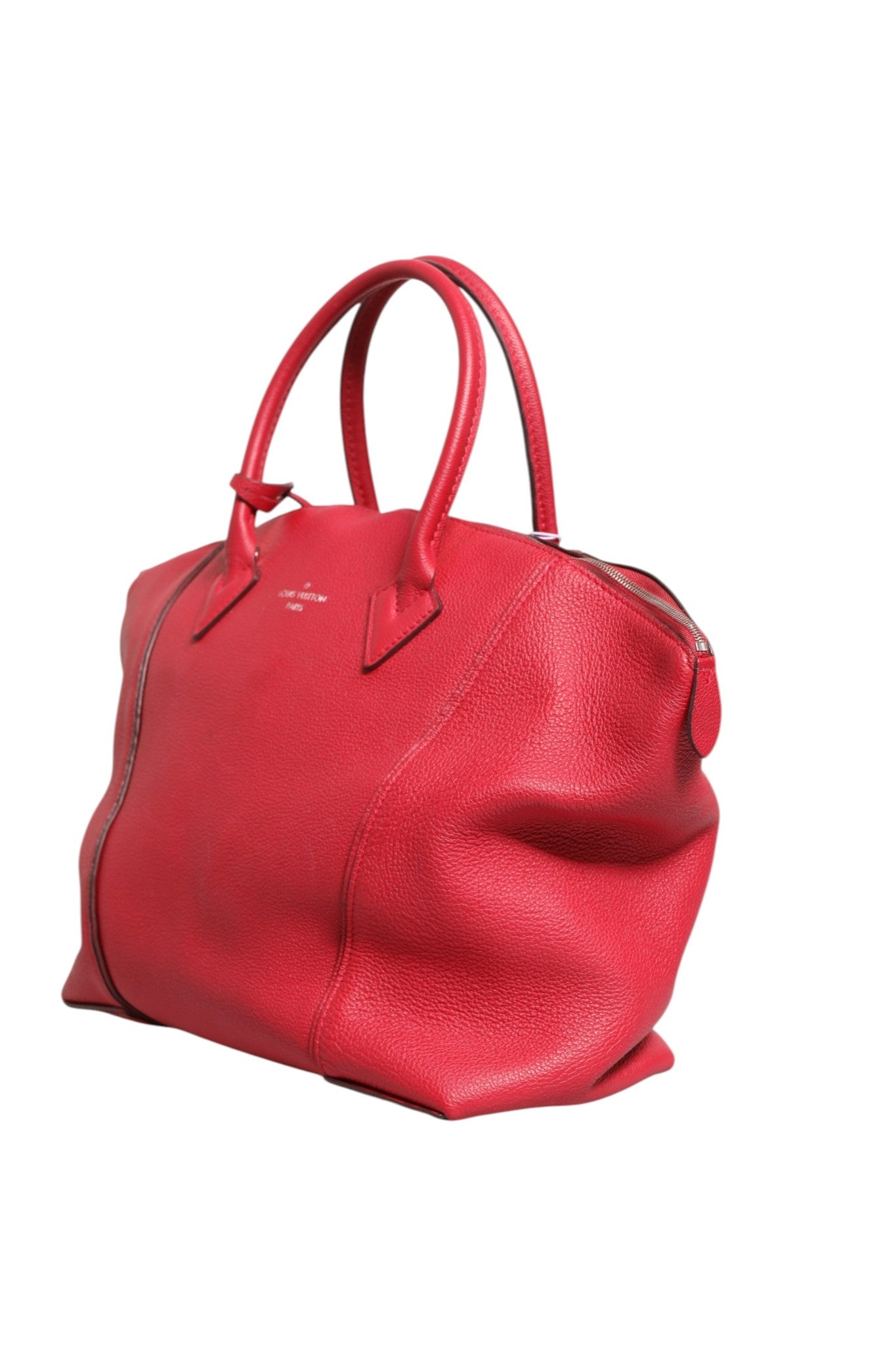 Louis Vuitton Griotte Taurillon Leather Soft Lockit MM Crossbody Women's Bag ( )