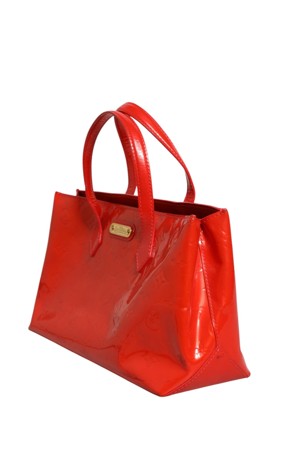 Louis Vuitton Red Monogram Vernis Wilshire Women's PM ( )