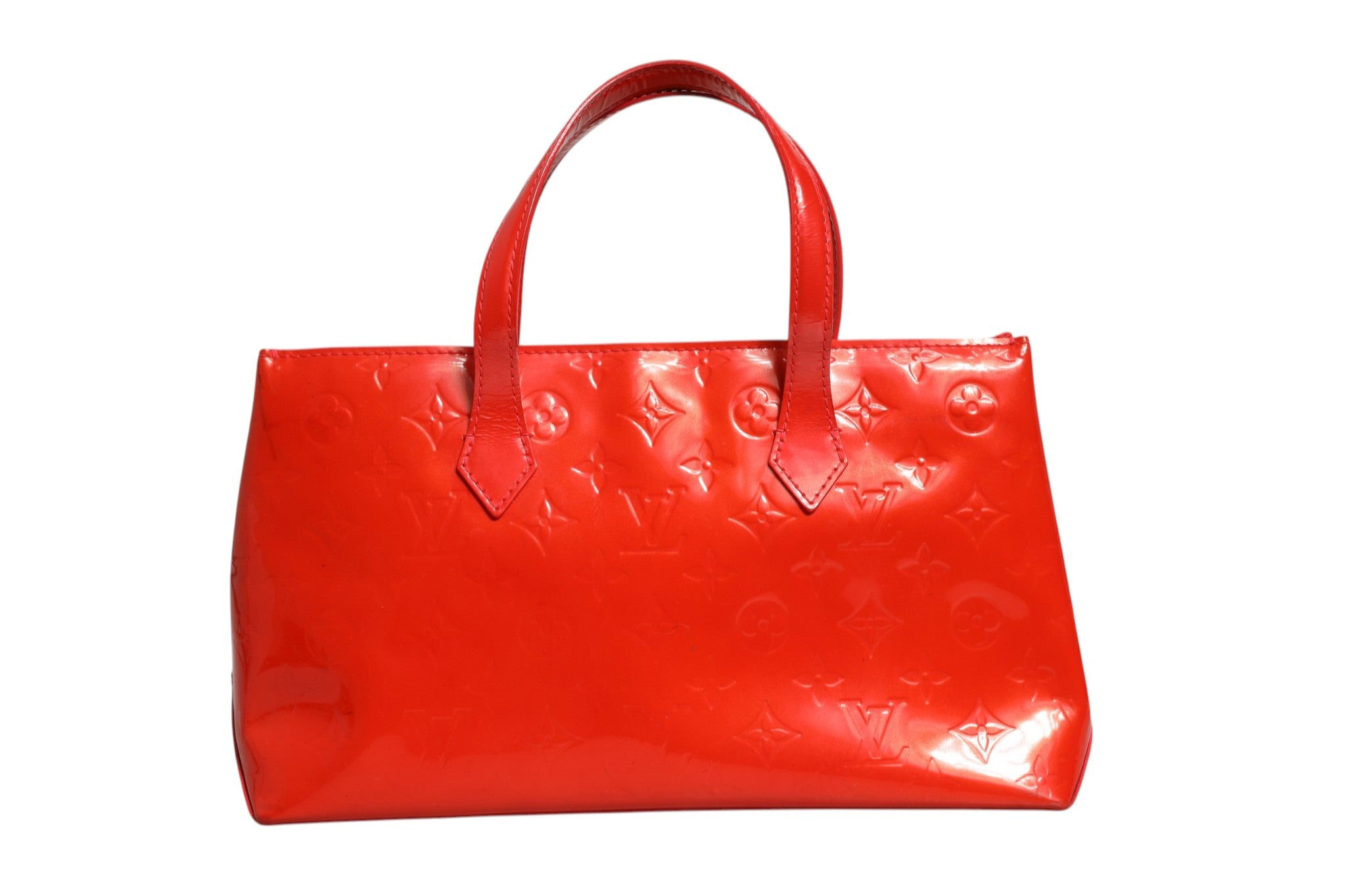 Louis Vuitton Red Monogram Vernis Wilshire Women's PM ( )