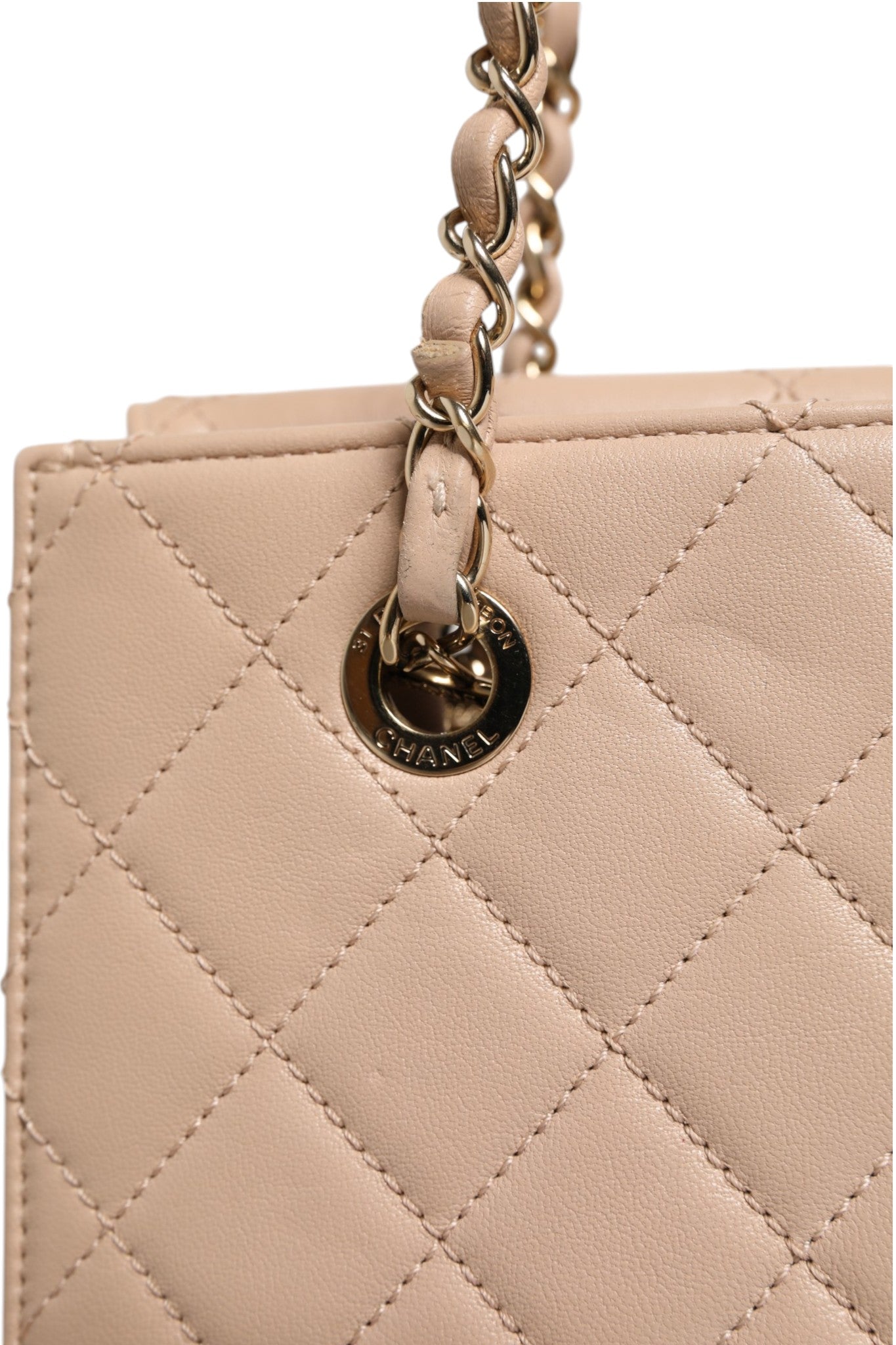 Chanel Quilted Leather Beauty Lock Flap Women's Bag ( )