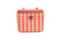 Chanel Raffia Jute Striped Mini Vanity Women's Case ( )