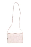 Bottega Veneta Pink Intrecciato Cassette Shoulder Women's Bag ( )
