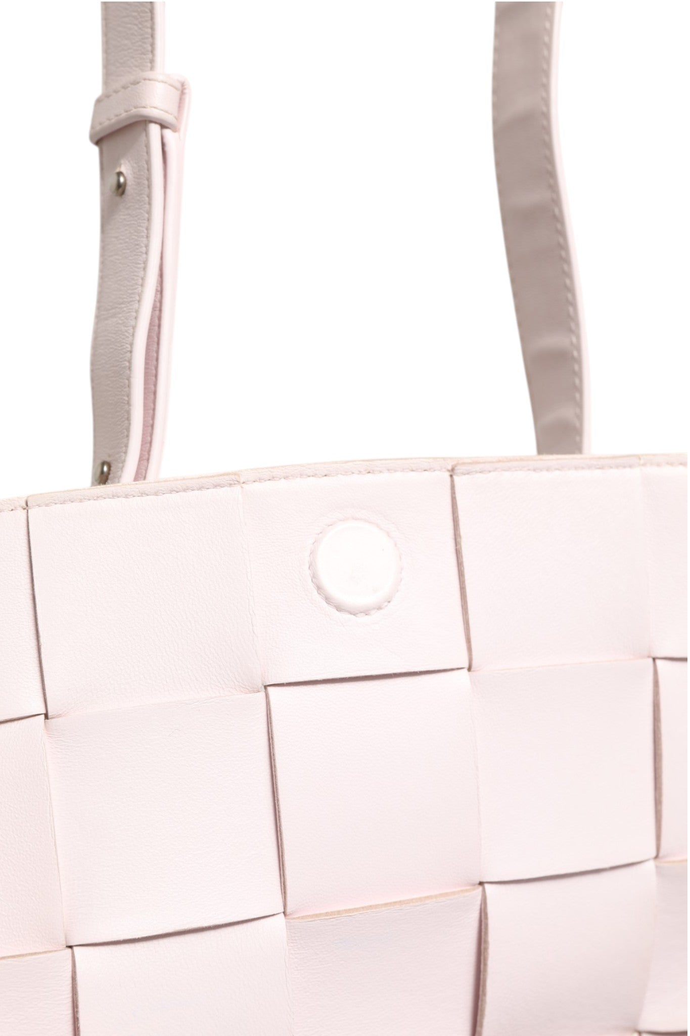Bottega Veneta Pink Intrecciato Cassette Shoulder Women's Bag ( )