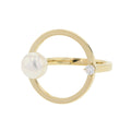 TASAKI Kinetic Ring Size Approximately No. 12RPI-4754-18KYG 18K Yellow Gold