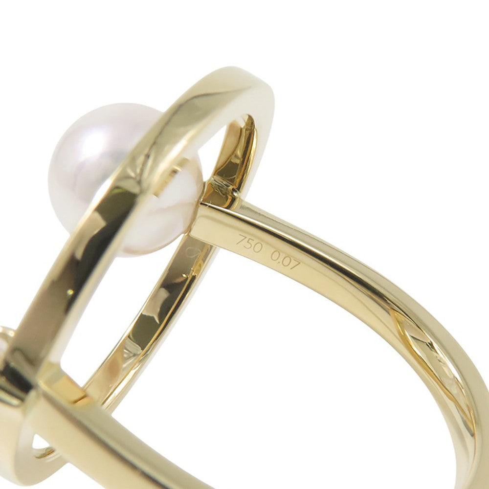 TASAKI Kinetic Ring Size Approximately No. 12RPI-4754-18KYG 18K Yellow Gold