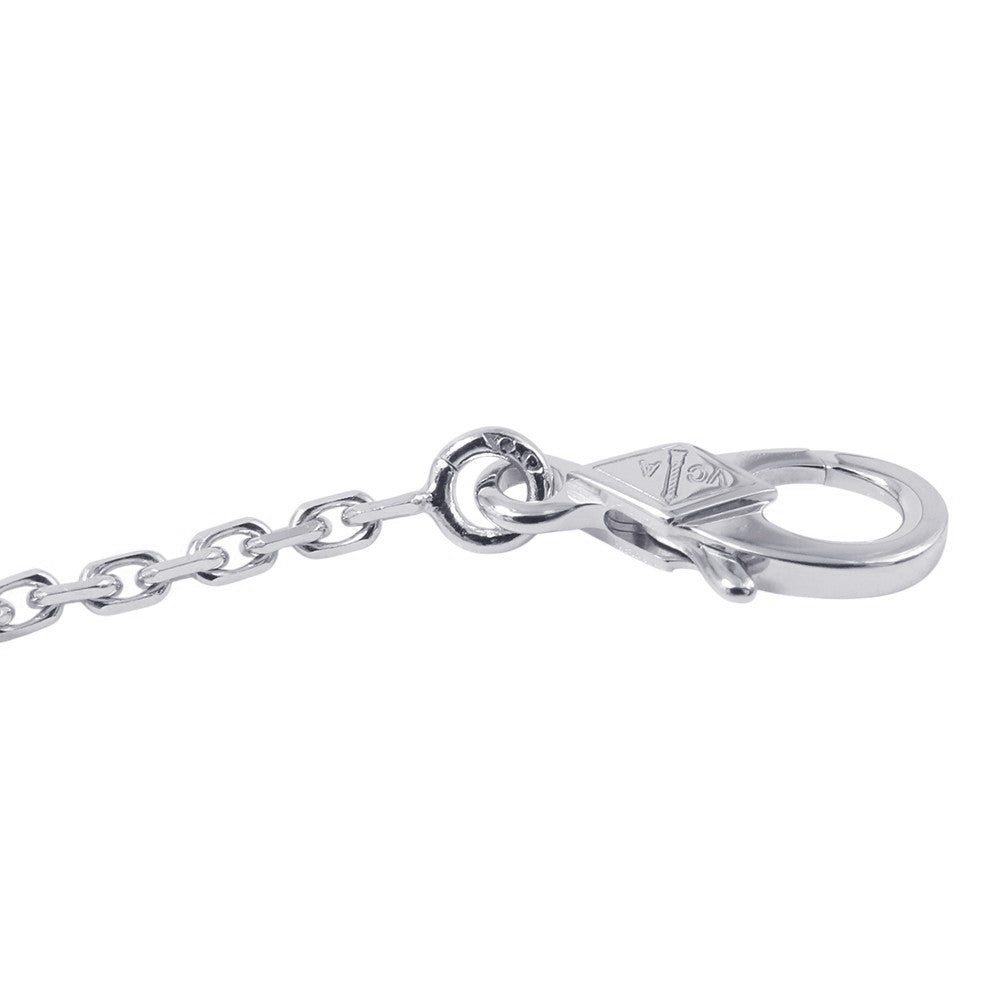 Van Cleef & Arpels Frivole Pendant Large Model Size LargeVCARD25300 18K White Gold