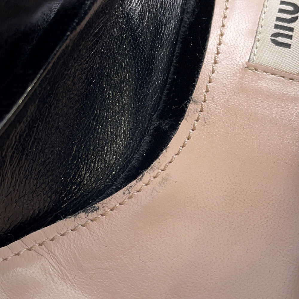 MIUMIU Pumps Black suede Size 37