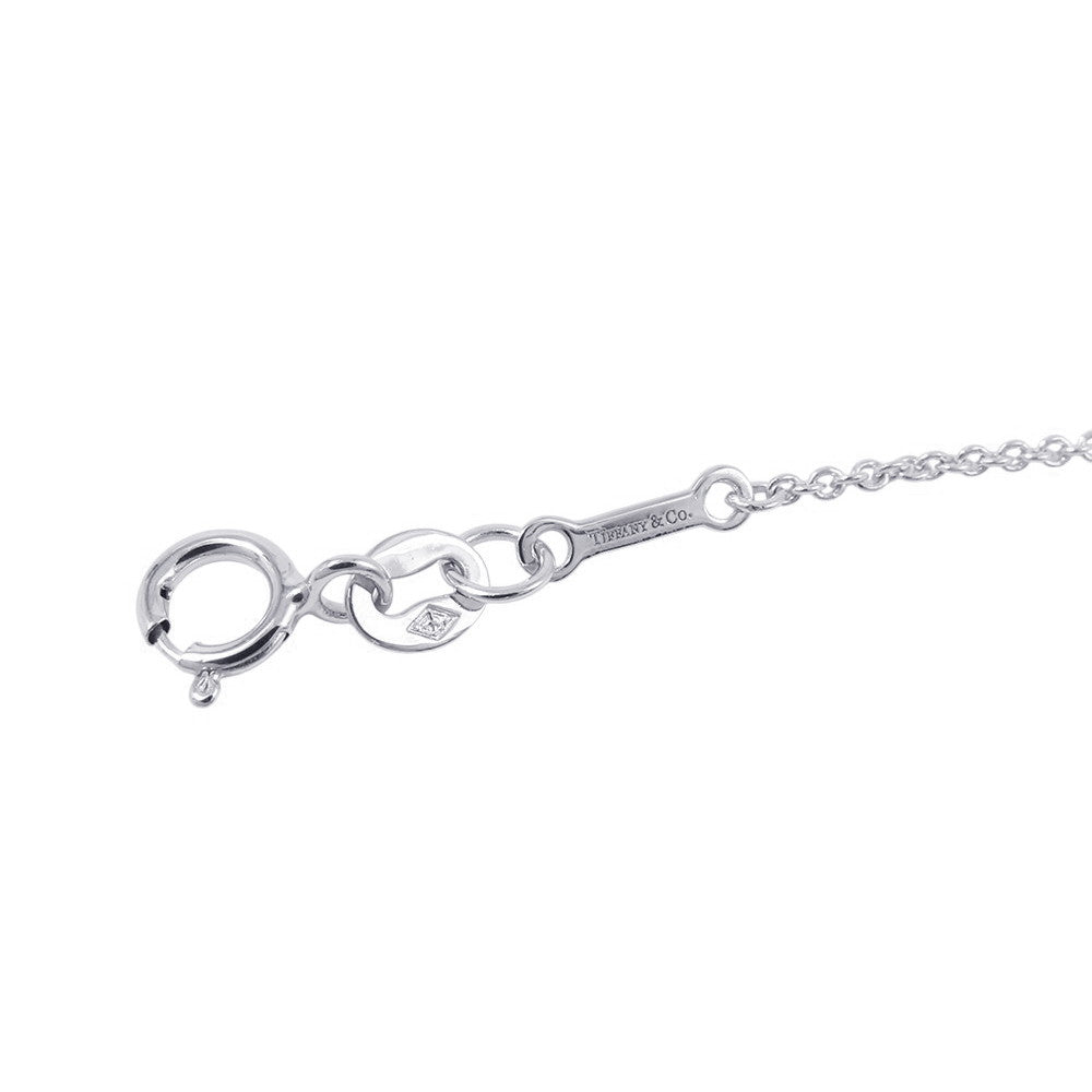 TIFFANY&Co. Diamond Long Necklace 18K White Gold