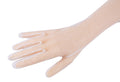 MIU MIU White Mesh Star Mid Arm Gloves-