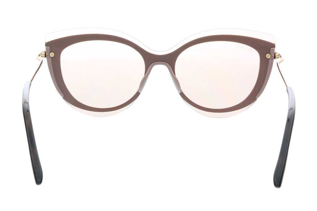 JIMMY CHOO Beige Cateye CLEAGS 0FWM K1 Sunglasses