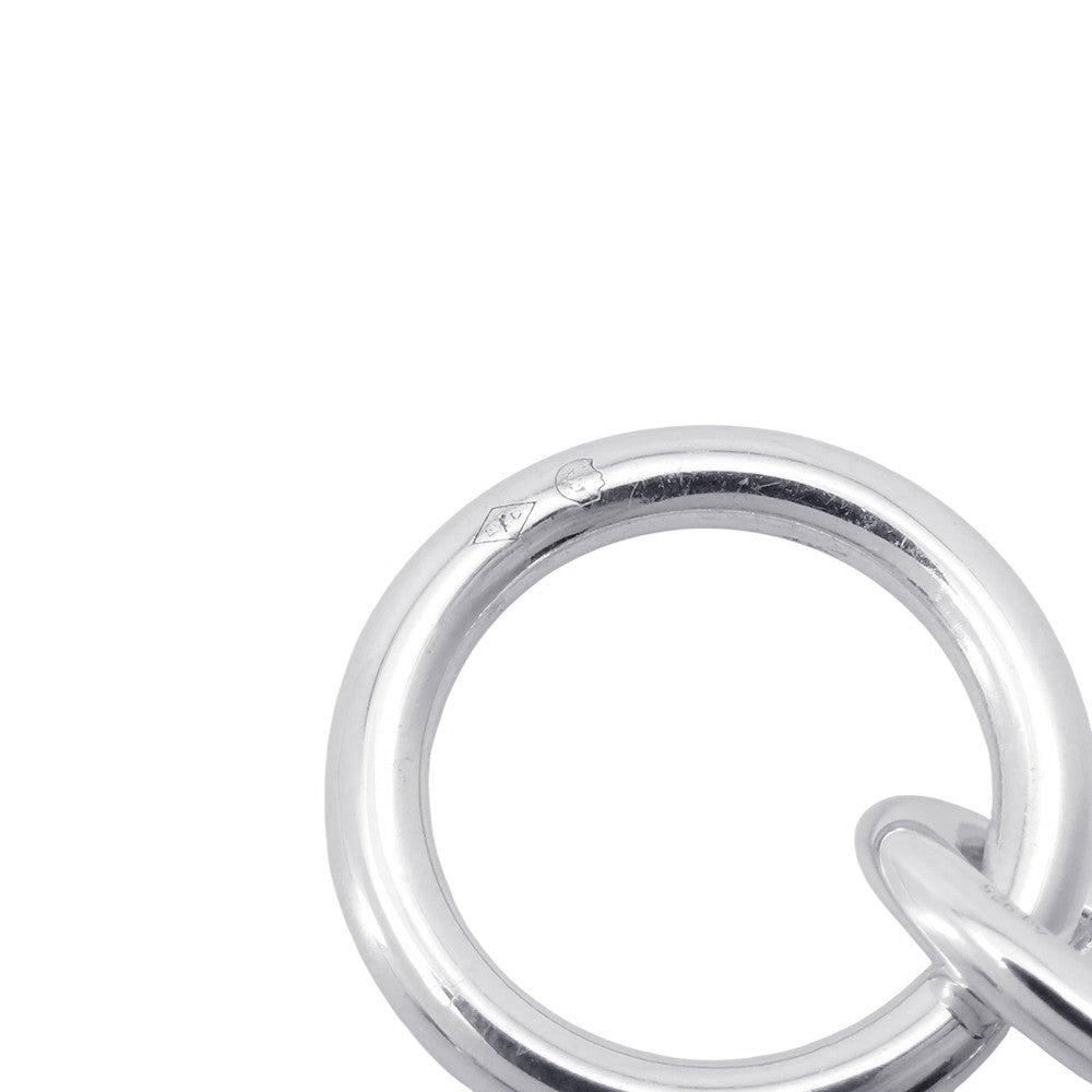 HERMES Chaine d'Ancre Bracelet 14 frames Size PM SV925