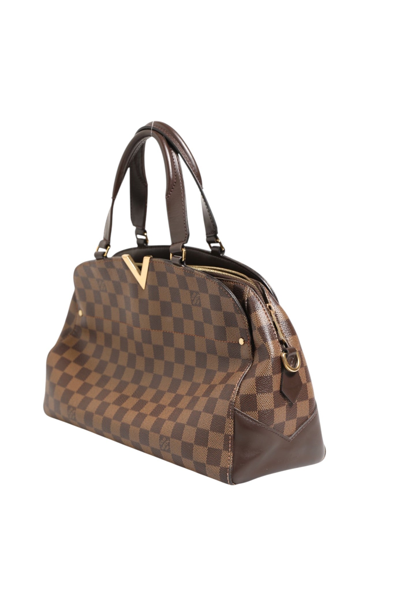 Louis Vuitton Damier Ebene Kensington Bowling Women's Bag ( )