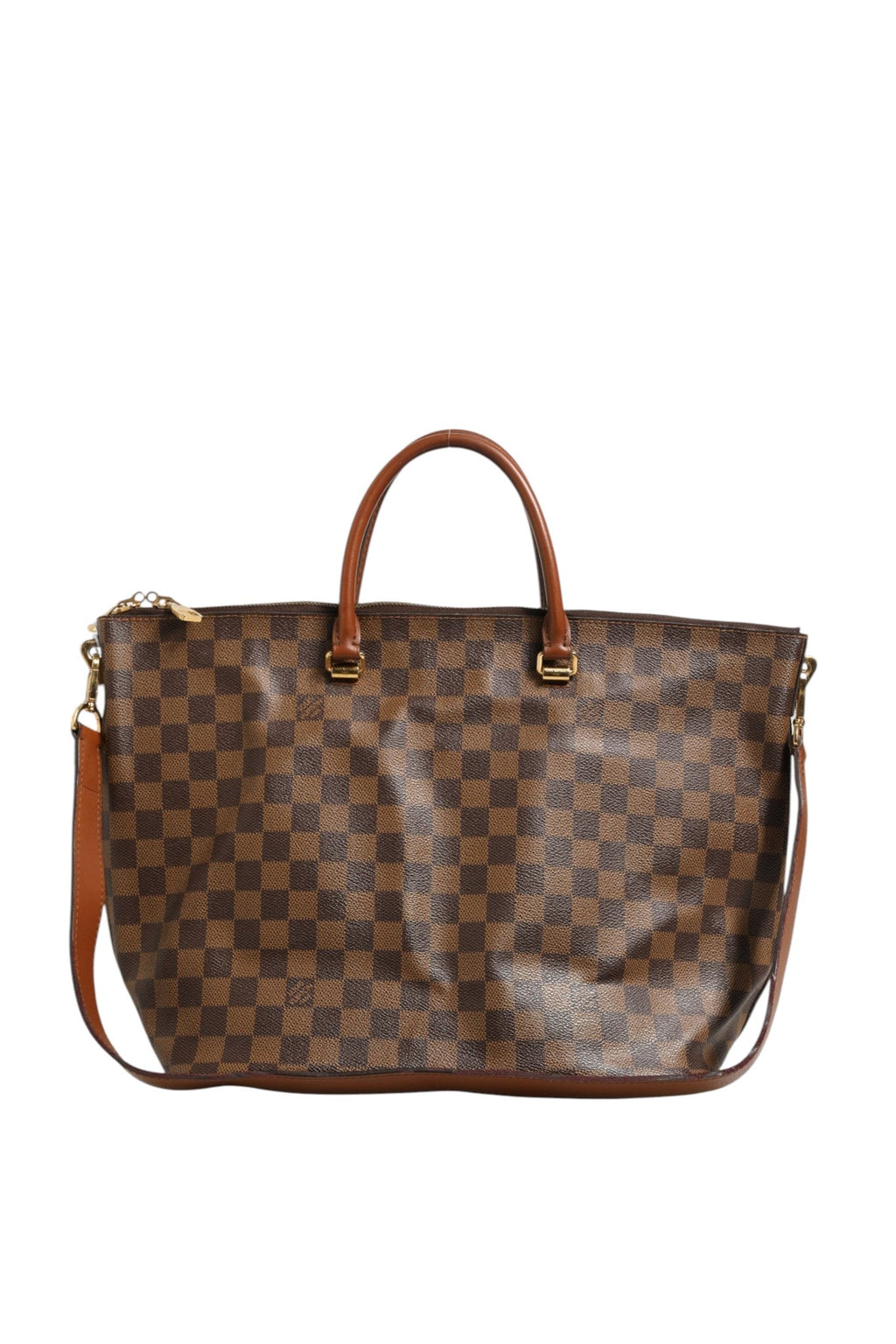 Louis Vuitton Damier Ebene Belmont Tote Women's Bag ( )