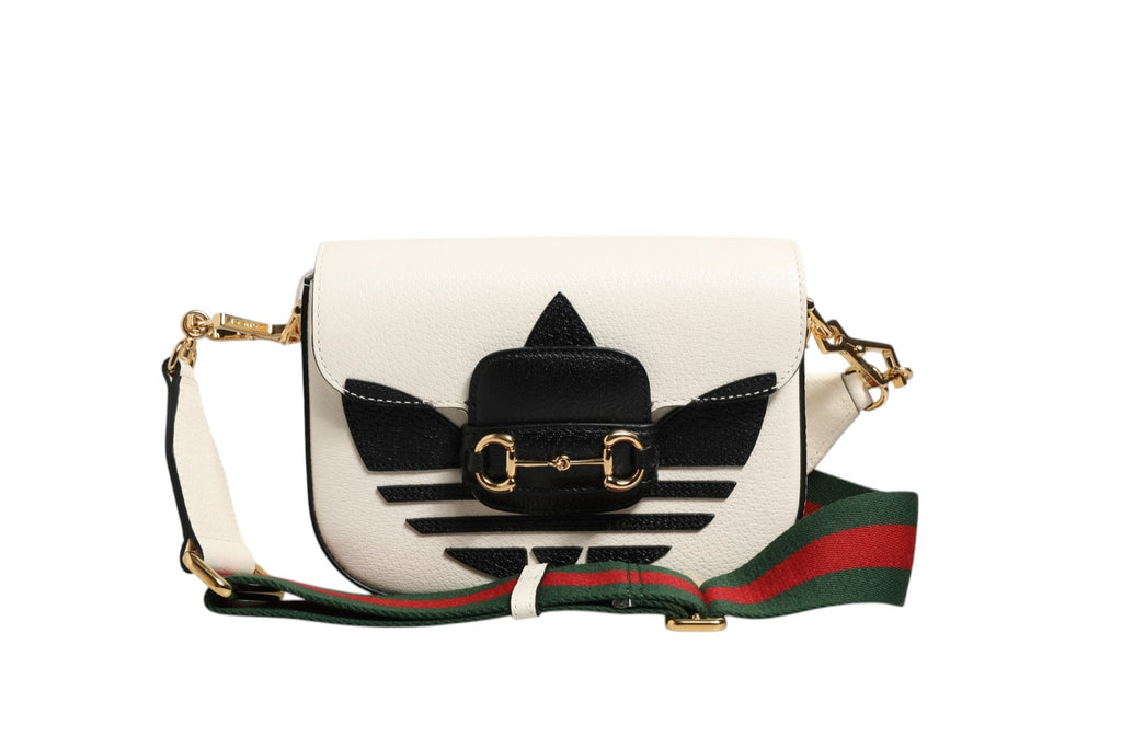 Gucci Gucci x Adidas 1955 Horsebit Shoulder Women's Bag ( )