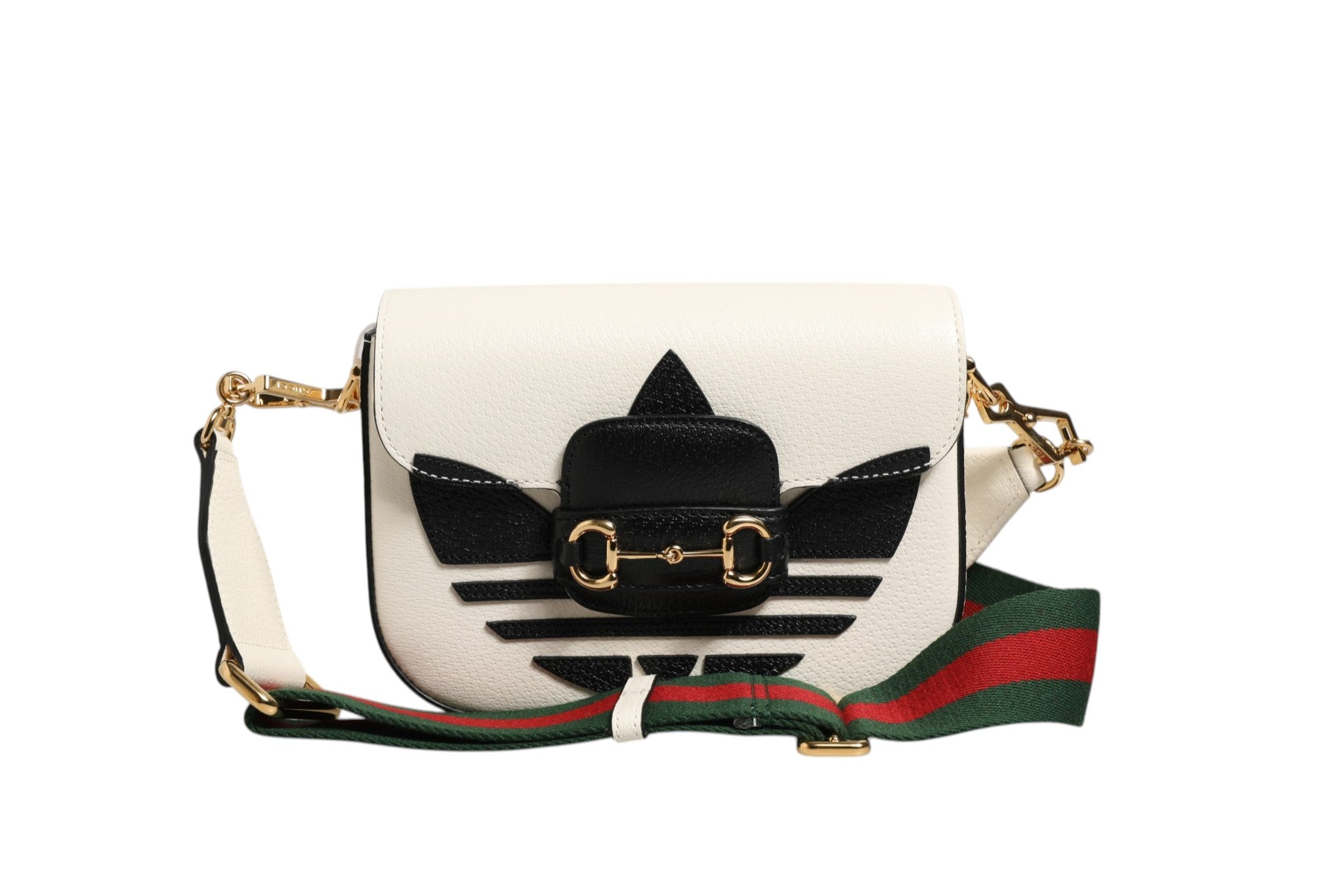 Gucci Gucci x Adidas 1955 Horsebit Shoulder Women's Bag ( )