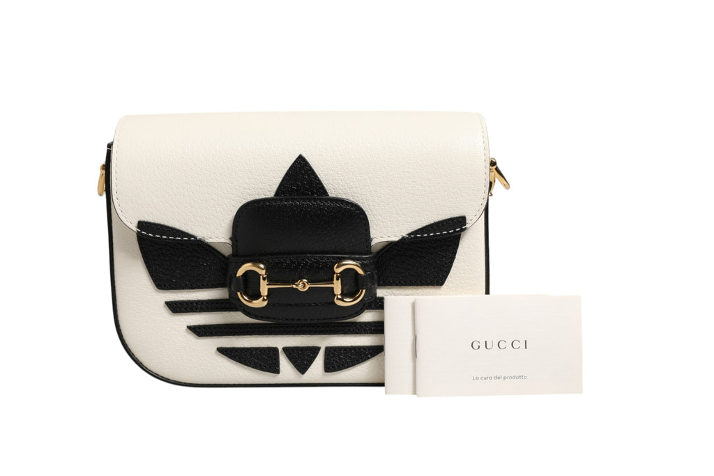 Gucci Gucci x Adidas 1955 Horsebit Shoulder Women's Bag ( )