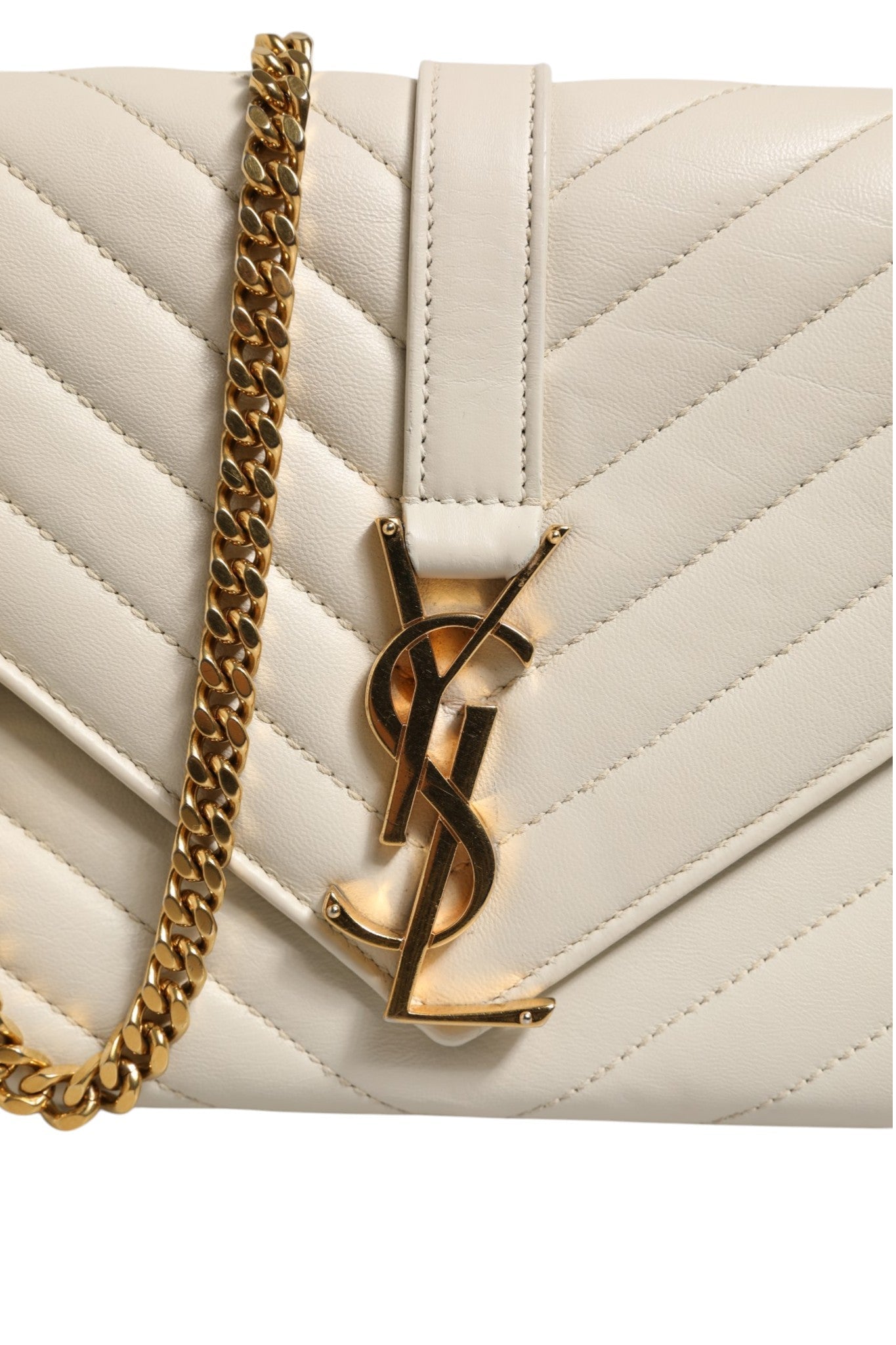 Saint Laurent Envelope Triquilt Medium YSL Shoulder Women's Bag ( )