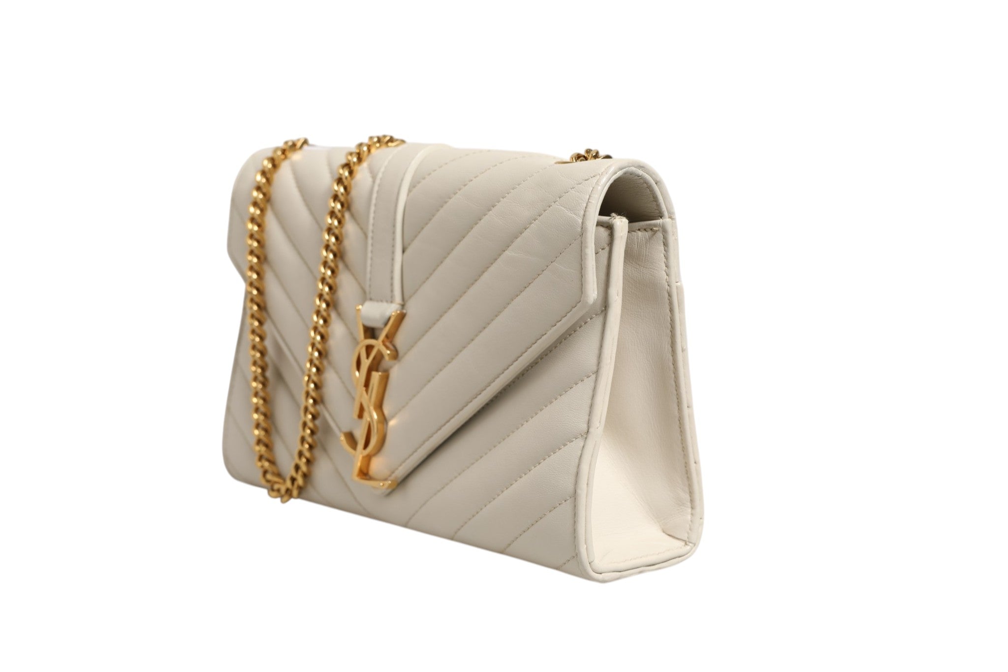 Saint Laurent Envelope Triquilt Medium YSL Shoulder Women's Bag ( )
