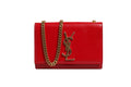 Saint Laurent Kate Red Leather Crossbody Women's Bag ( )